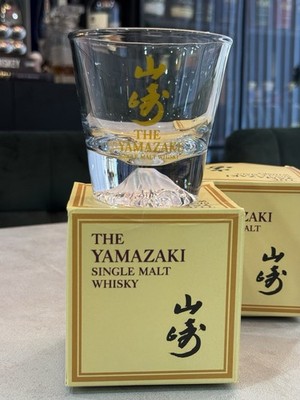 Suntory YAMAZAKI Original Tumbler Rocks Glass 10oz Whiskey Old Fashioned NEW