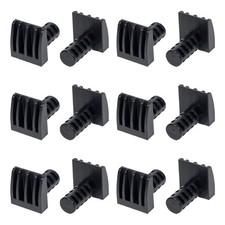 12pcs Low Profile Bench Dogs Woodworking Tools For 3/4" Bench Dog Hole Fits For