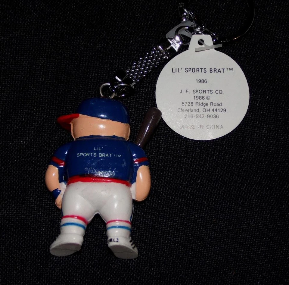 California Angels Baseball Sports Brat Key Chain or Fob - Lil Sports Brat - Image 2 of 2