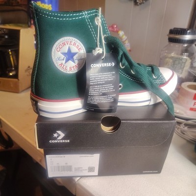 Converse Chuck Taylor All Star High - Boys' Grade School (Green Envy/White)