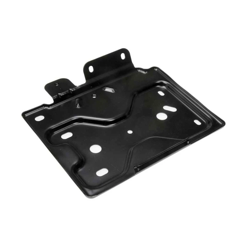 Bandeja de bateria para GMC Sierra 3500 HD/Sierra 2007-2014 | Metal preto 1,7 pol. Profundidade - Imagem 3 de 4