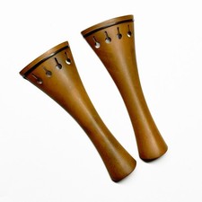 2x 4/4 Violine Buchsbaum Saitenhalter Neu Geige Teile Herstellung Zubehör