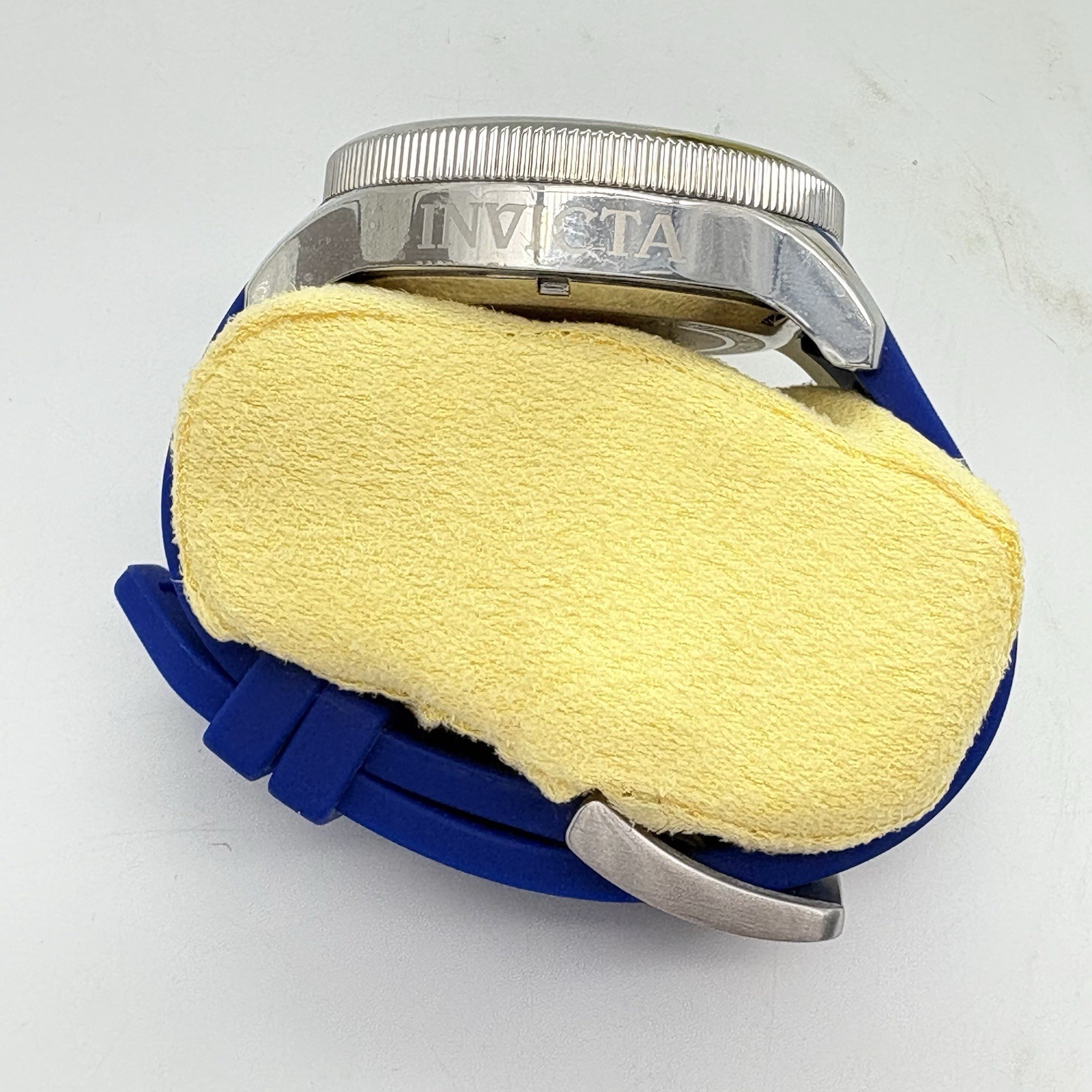 Invicta Pro Diver Men's 52mm Quartz Chronograph Blue Dial Silicone Band 33018