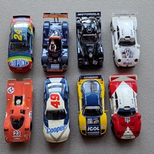SCX Scalextric and FLY 1/32 Scale Slot Cars - Lot of 8 **Tested & Running**
