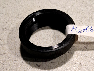 Objektivadapter Anschlussadapter Adapter für Minolta MD MC Kamera T2 Objektive
