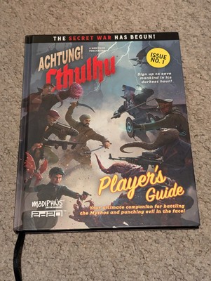Achtung! Cthulhu 2d20 - Player's Guide - Modiphius Entertainment Hardcover 