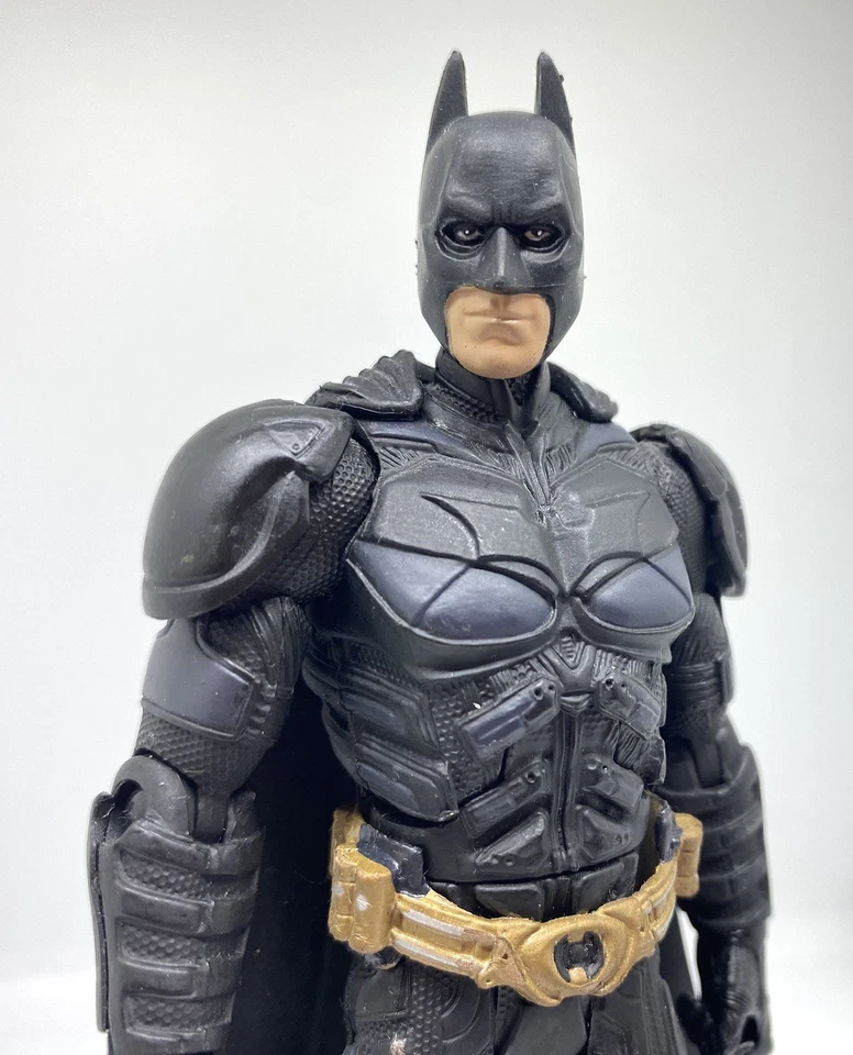 Lote Mattel Movie Masters The Dark Knight Trilogy Batman & Gordon USADO - Imagem 2 de 4