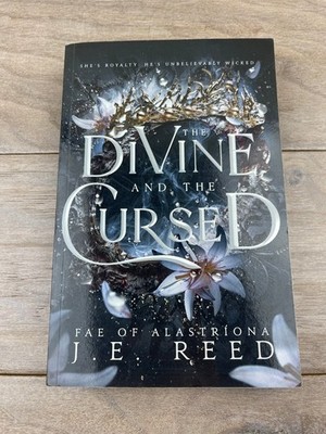 The Divine and the Cursed J.E. Reed 2022 Signed Fantasy Paperback