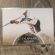 2021-22 Upper Deck Hockey Cam Fowler #C122 UD Canvas Anaheim Ducks