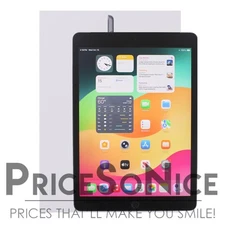 Apple iPad 10.2" 9th Gen (64GB, 4G Unlocked, Space Gray) With iPad Box - Grade A