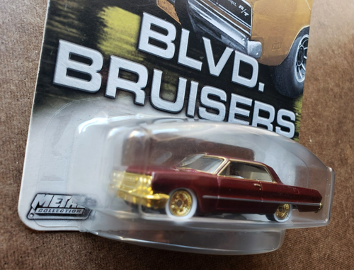 2004 Hot Wheels ‘64 IMPALA CHEVY Brown AUTO AFFINITY BLVD BRUISERS #3/4 LTD. ED - Picture 13 of 21