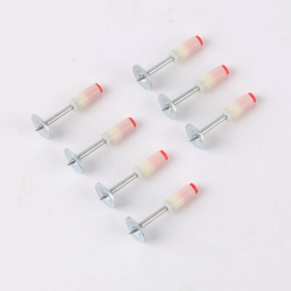 100PCS Mini Manual Steel Nail Rivet Tool Concrete Nailer DIY Wall For Nail Gun - Image 2 of 4