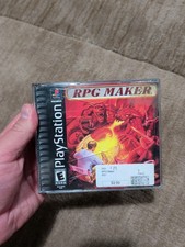 Rpg Maker - PS1 PS2 Playstation Game Complete, Black label With Manuals.