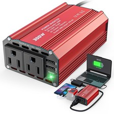 300W Power Inverter DC 18V to AC 110V Compatible with Milwaukee: Battery Inve...