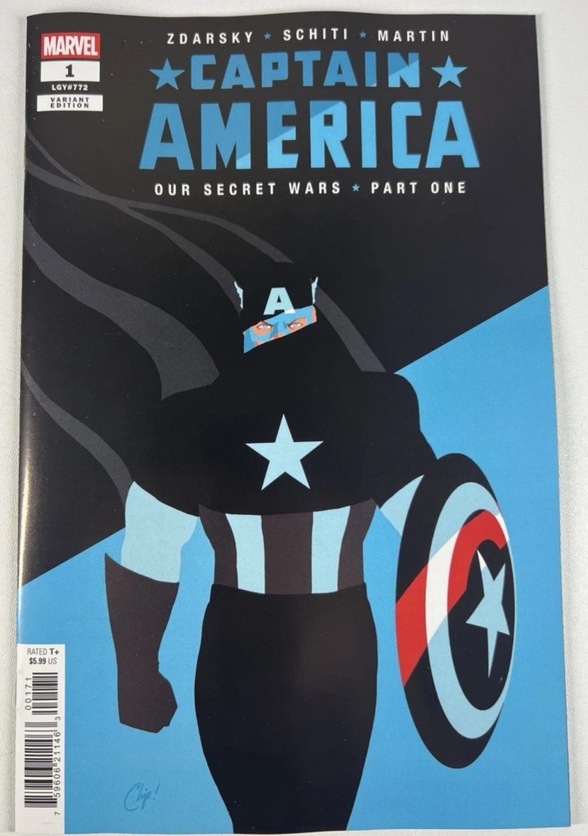 Captain America #1 (2025) Zdarsky Variant ~ 1st David Colton NM