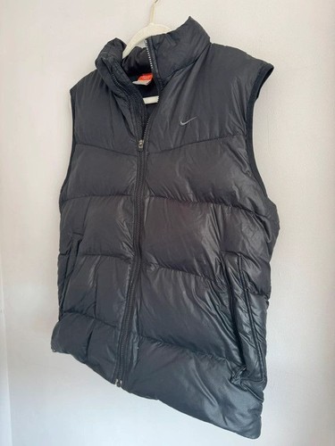 Vintage Nike Puffer Gilet - Orange Label - Men's Size Medium - Picture 3 of 9
