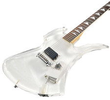 Fernandes MG-85C Mockingbird Hide XJAPAN Acrylic Transparent Rare Guitar Japan