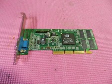 Nvidia GeForce2MX 180-P0039-0100-C Dell 15UMJ AGP VGA 32MB Graphics Card