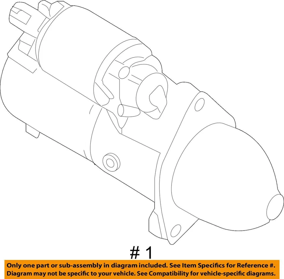 Kia Sorento 2014-2016 motor de arranque de coche solenoide OEM G7IJG Foto 4 de 4