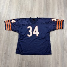 Vintage Wilson Chicago Bears Walter Payton Football Jersey Men's 3XL Blue USA