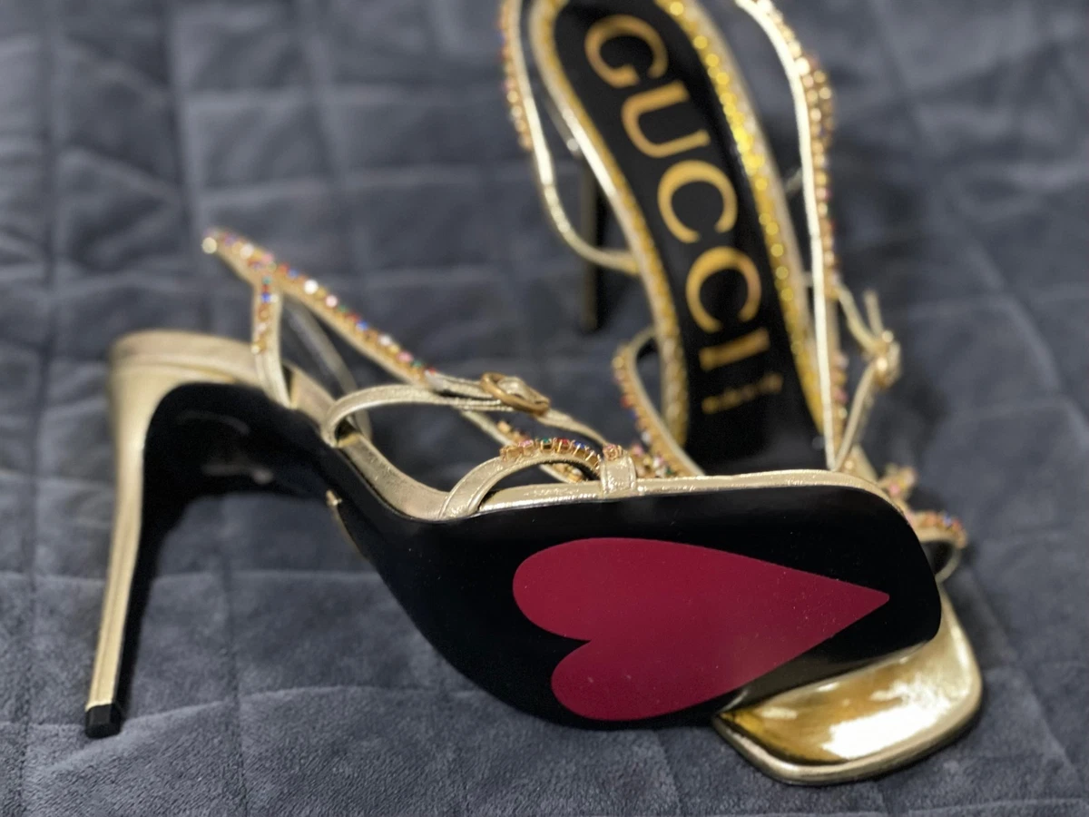Gucci Gold Shoes for Women for sale | eBay