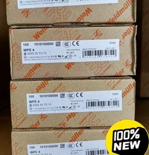 100pcs Weidmuller  WPE 4 1010100000 Terminal Blocks New Free delivery