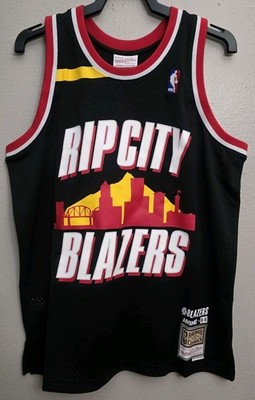 Mitchell & Ness Rip City Blazers x Amine B/R Remix Jersey Mens Size Large L New