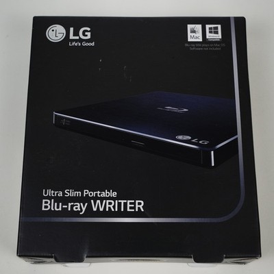 LG BP50NB40 Ultra Slim Portable Blu-ray DVD Writer External USB Drive New Sealed
