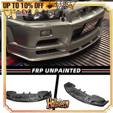 Frp Oe Front Bumper Lip Wundertray For Nissan Skyline R34 Gtr Bodykit Unpainted