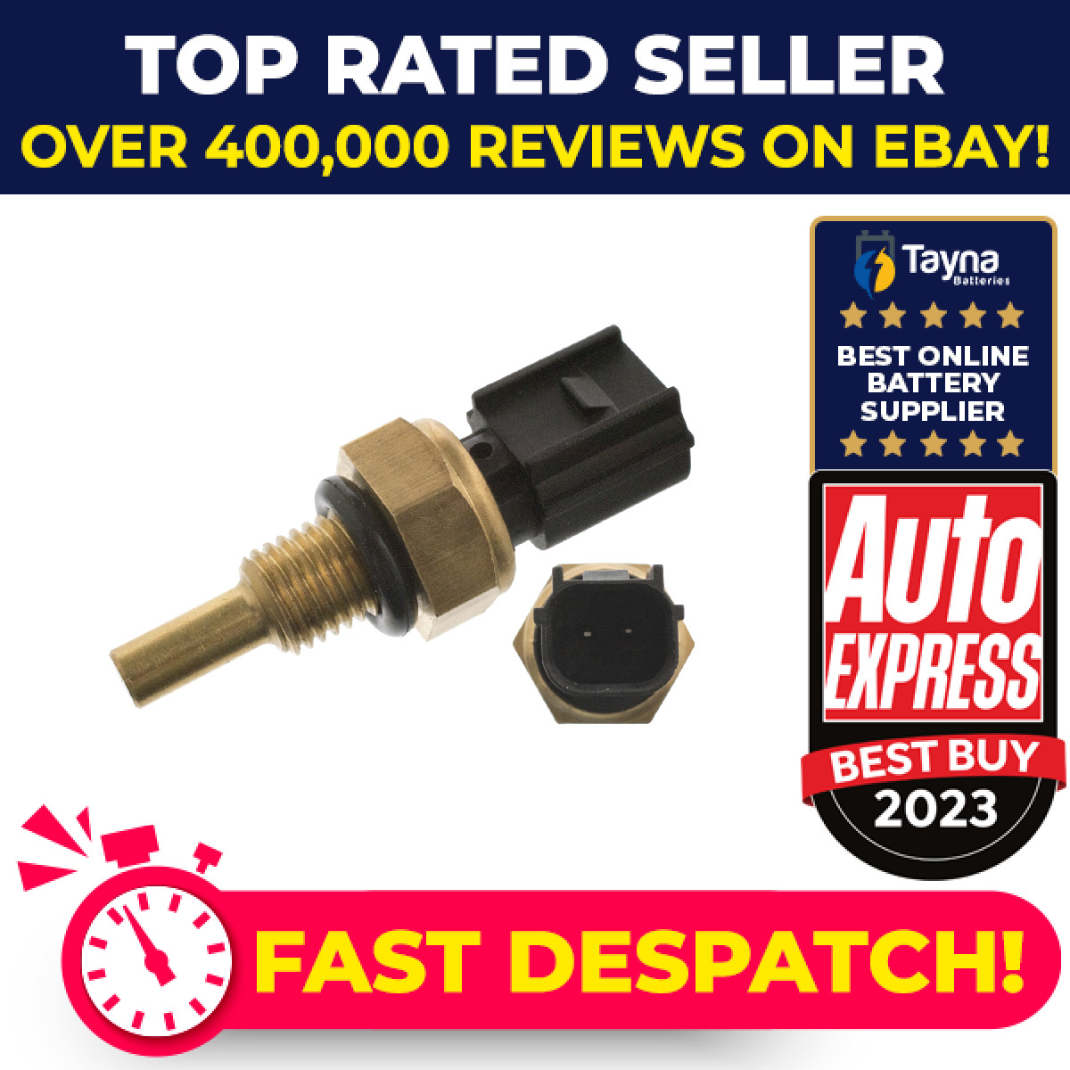 Coolant Temperature Sensor fits HONDA INSIGHT ZE, ZE2 1.3 2009 on LDA3 Sender