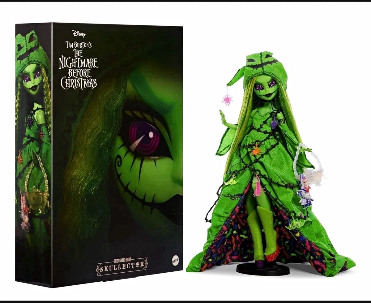 Monster High Skullector Oogie Boogie Muñeca Pesadilla Antes de Navidad PREVENTA