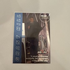 1997-1998 Skybox Hoops Basketball #9 (Chill With Hill) Grant Hill - Pistons