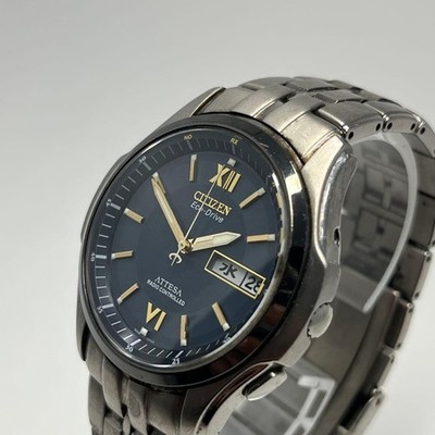 CITIZEN Attesa H100 Eco-Drive Solaruhr Super Titanium Herren