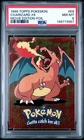 1999 Topps Pokémon Charizard Movie Edition Foil Insert Card E6 PSA 8 Graded