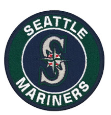 SEATTLE MARINERS - MLB - VINTAGE BASEBALL - Embroidered Iron-On Patch