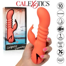 CalExotics California Dreaming Orange County Cutie Rabbit Vibratore Clit G Spot