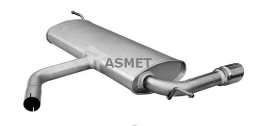 Ligne D'échappement Complète Pour AUDI A3 8P1 2.0 TDI / 1.9 TDI 2003-2008 - 2 Silencieux - Neuf