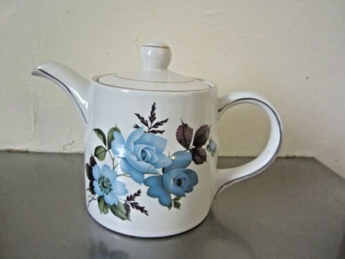 Vintage Ellgreave Wood And Sons England Genuine Ironstone Teapot 1108.  - Picture 1 of 12