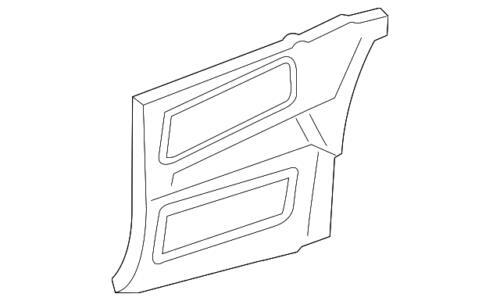 Soporte lateral para Hyundai (P/N 86613-3M500)