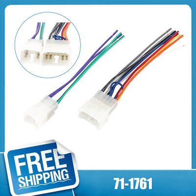 Metra 71-1761 Wire Harness for select 1987-2007 Toyota Factory Radio 1YR WRT