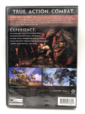 TERA (PC, 2012) Massive Multiplayer Online (MMO) Game DVD-ROM, Pre