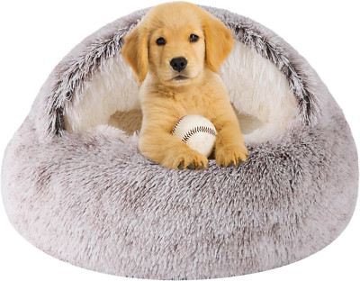 Dog Beds for Small Dogs, Cat Bed Cave, Washable Cute Cat Bed, Cozy Nook Pet Bed 