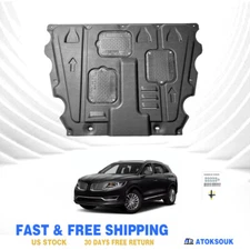 Thick Engine Splash Shield For Lincoln MKX 2016-2018 Front Engine Guard Hard