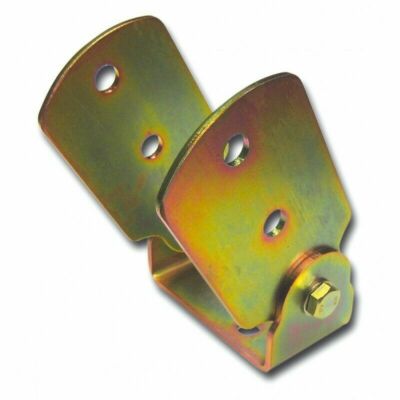 Pied De Poteau Inclinable En Acier Galvanisé - Pour Poutres Bois 7x7, 9x9 Ou 12x12 Cm, épaisseur 4mm