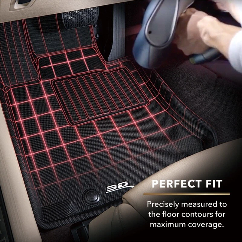 3D MAXpider For 2017-2019 Audi Q7 Kagu Cargo Liner - Black Foto 3 de 4