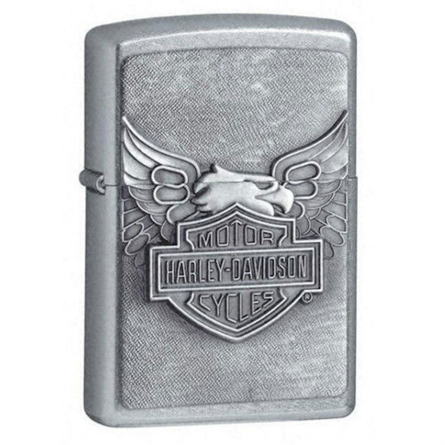 【特価セール】ZIPPO ジッポー 20230 HARLEY DAVIDSON Zippo Harley Davidson Street Chrome Lighter With Emblem, 20230