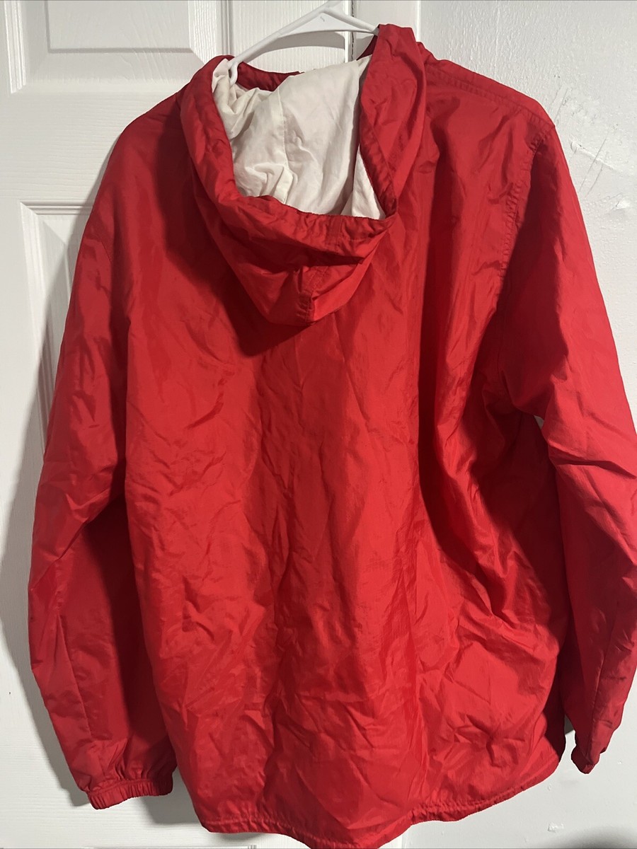 Supreme Nylon Ripstop Hooded Pullover Red Large SS16 | eBay