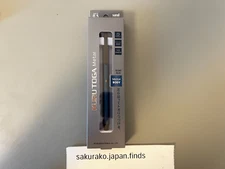 Uni Kuru Toga Metal 0.5mm M5KH Mechanical Pencil Silent Blue Kurutoga JAPAN NEW