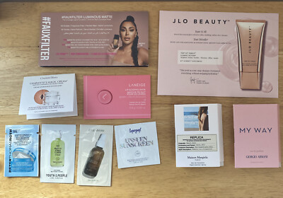 X10 Sephora / Ulta High-End Sample Lot Fragrances & Foundation, Etc. Lot