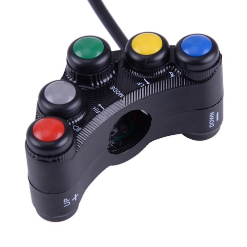 7 Buttons ATV Motorcycle Switch Assembly 22mm Handlebar Moment / Latching eBay